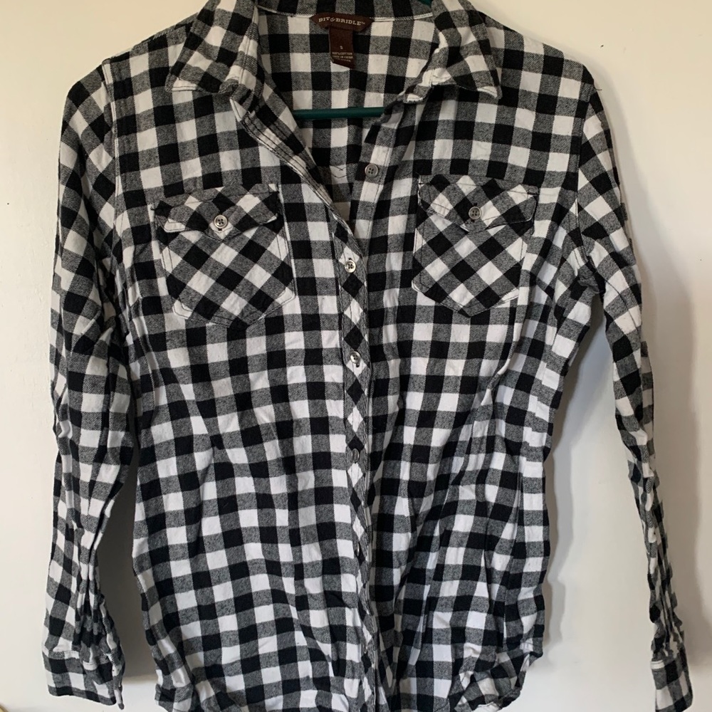 Bit & Bridle flannel